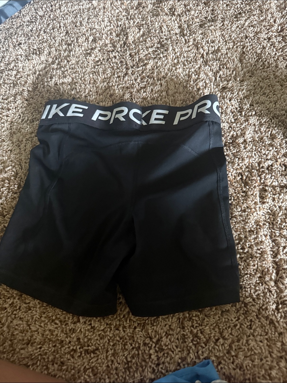 Nike Black Pro Shorty Bike Shorts - Picture 4 of 4